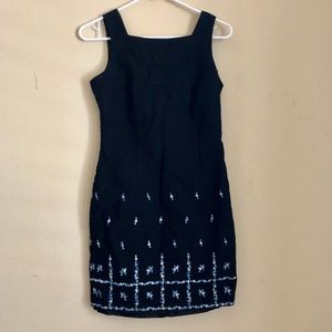 Vintage Laundry by Shelli Segal Embroidered Dress